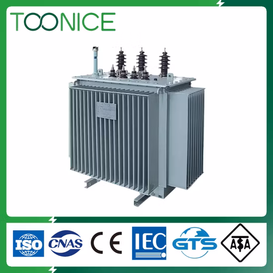 Kundenspezifischer 200 250 300 315 350 400 500 600 630 700 750 800 kVA 10 kV 11 kV 0,4 kV Dreiphasen-3-Stepdown-Elektro-Öl-Stromverteilungstransformator